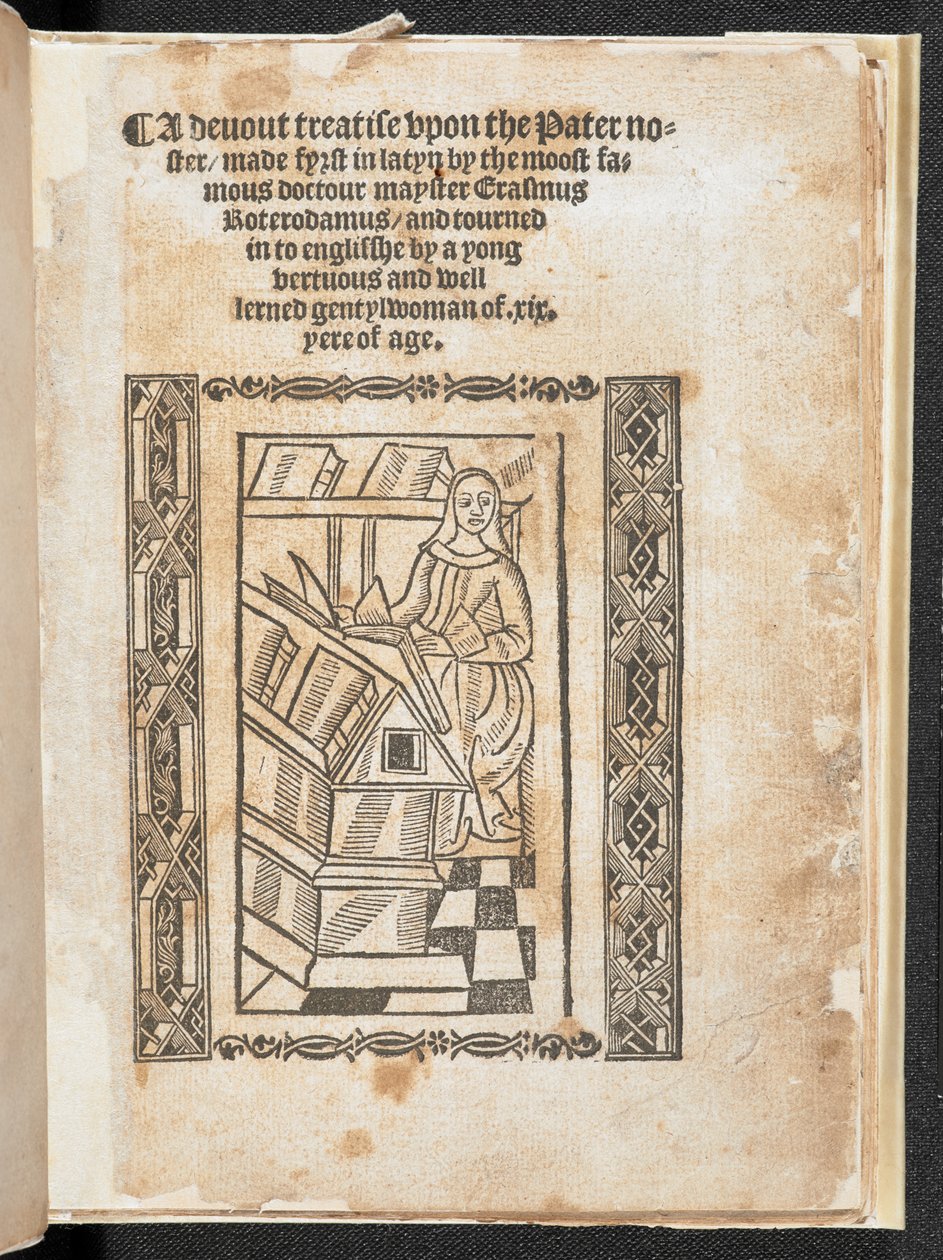 Margaret Roper, az „A Devout Treatise on the Pater noster”-ből alkotó: English School