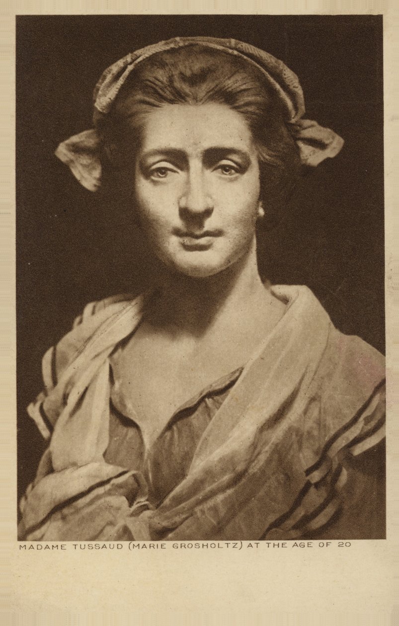 Marie Tussaud, francia művész és viaszszobrász (litográfia) alkotó: English School