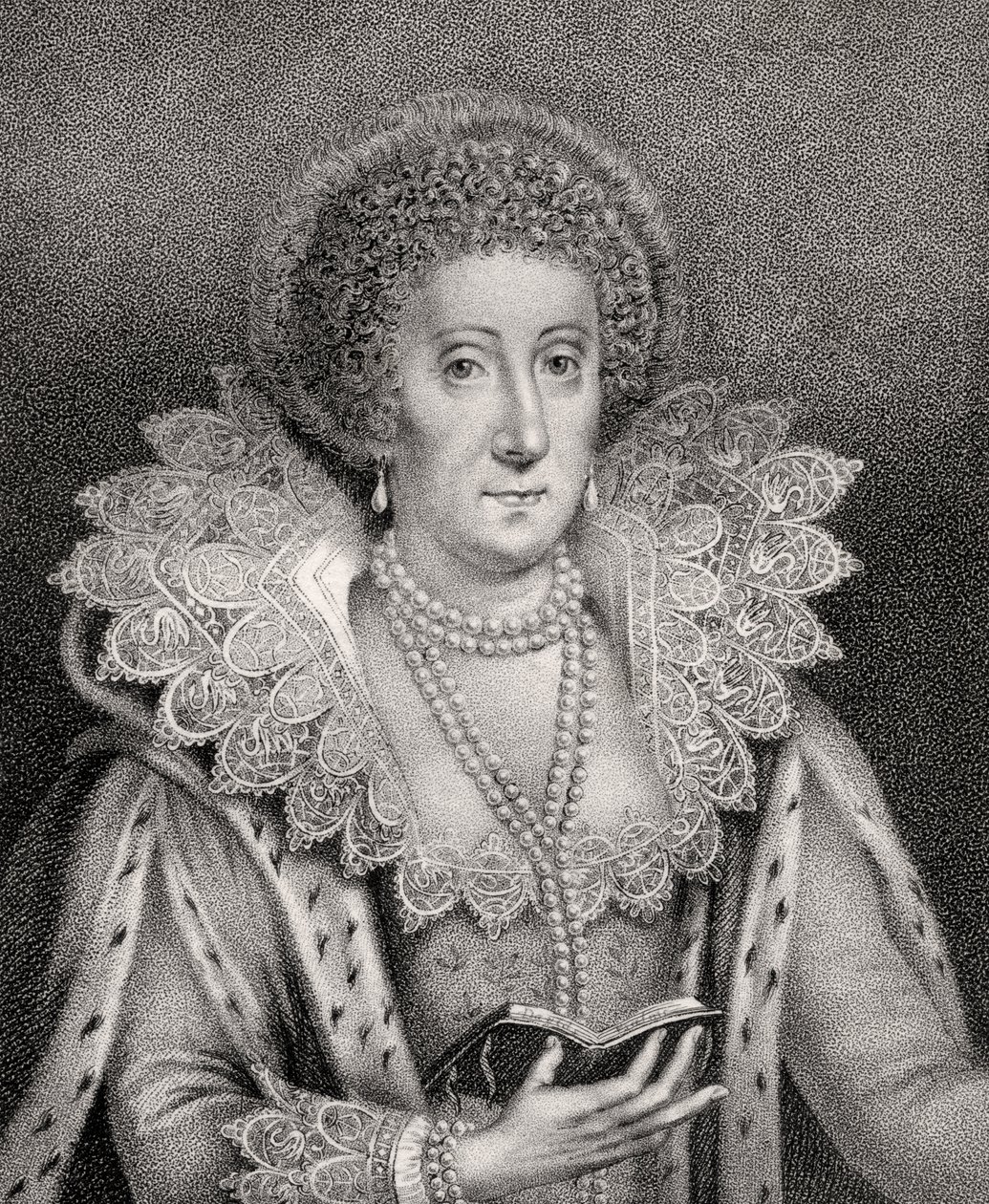 Mary Herbert, illusztráció az 1806-ban kiadott "Királyi és nemes szerzők katalógusa, II. kötet" című kötetből. alkotó: English School