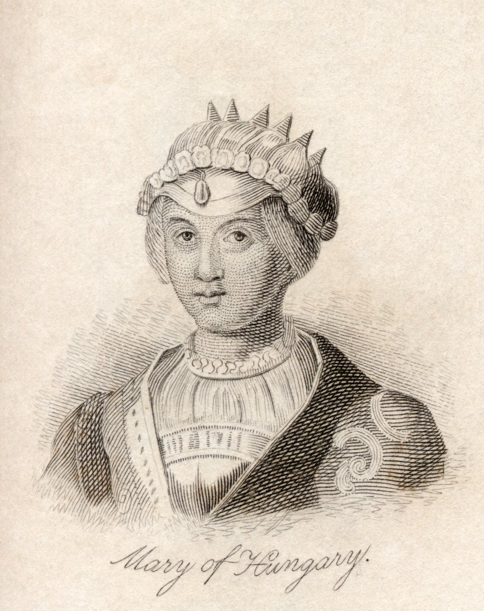 Habsburg Mária, Crabb történelmi szótárából, 1825 alkotó: English School