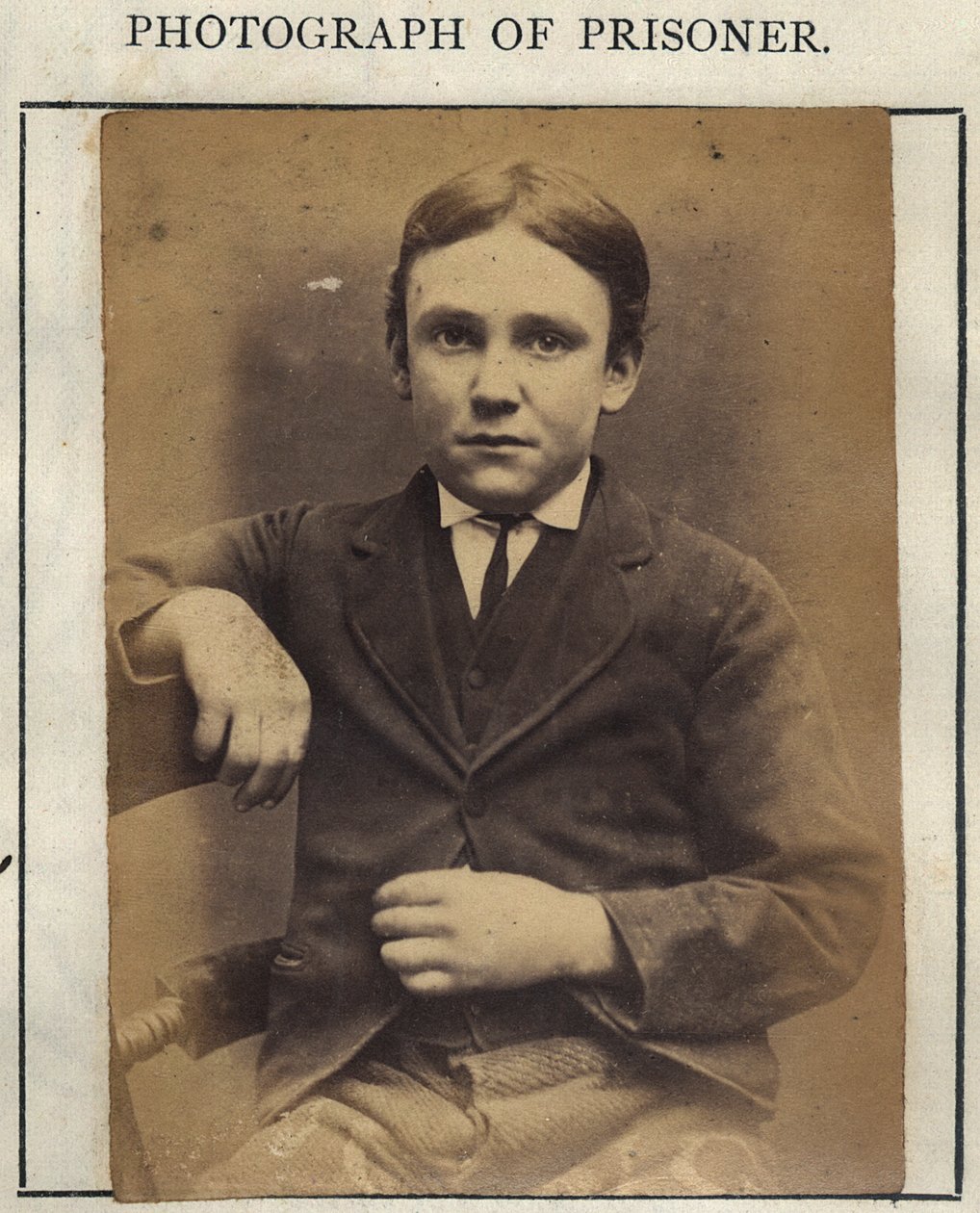 Michael Clement Fisher, 1870 körül (szépia fotó) alkotó: English School