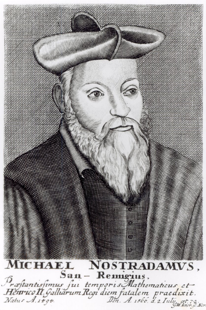 Michel Nostradamus (1503-66) alkotó: English School