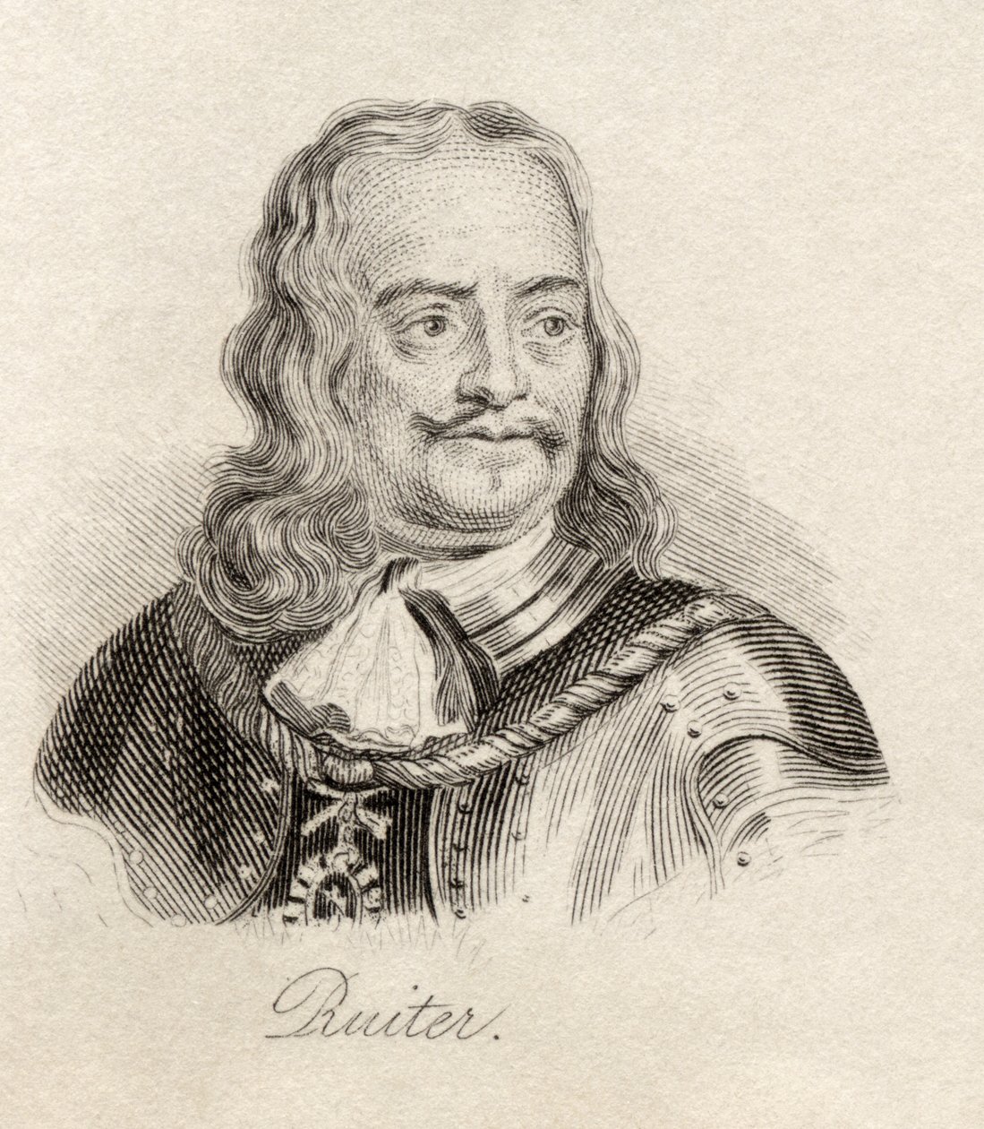Michiel de Ruyter, az 1825-ben kiadott "Crabb