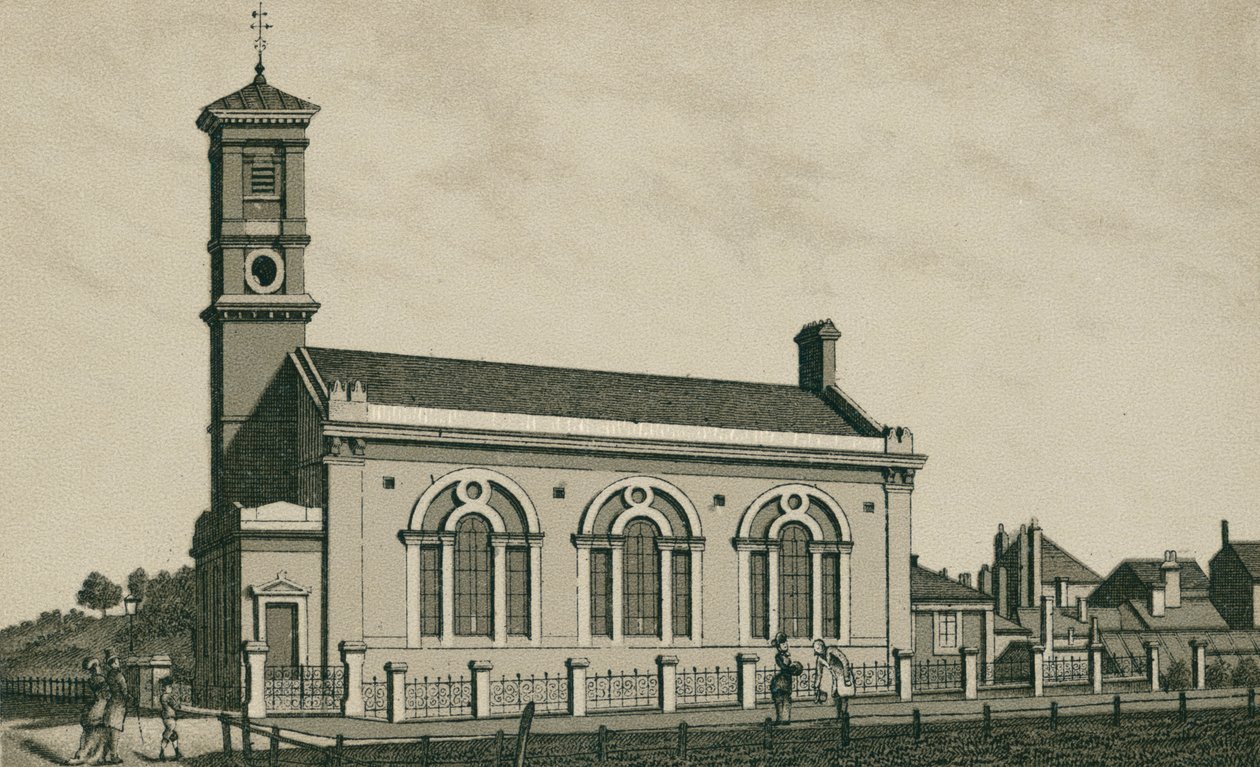 Misszióterem, Dovercourt (litográfia) alkotó: English School