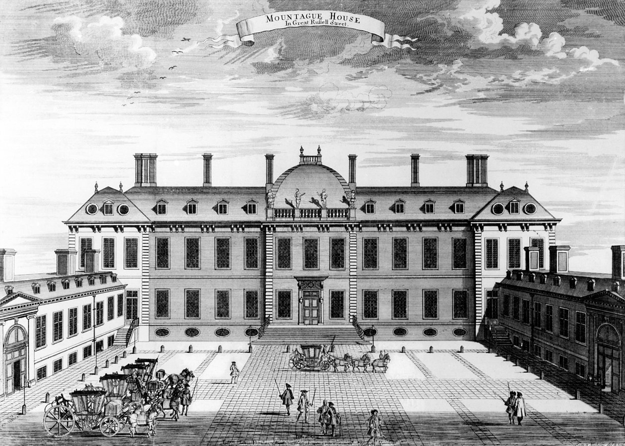 Montague House, Great Russell Street alkotó: English School
