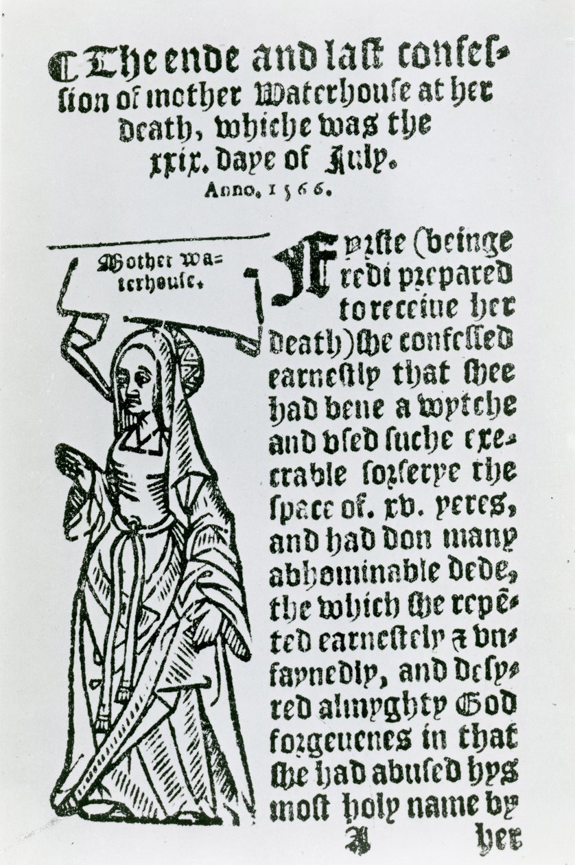 Waterhouse anya (1503-1566 körül), röpirat, 1566 alkotó: English School