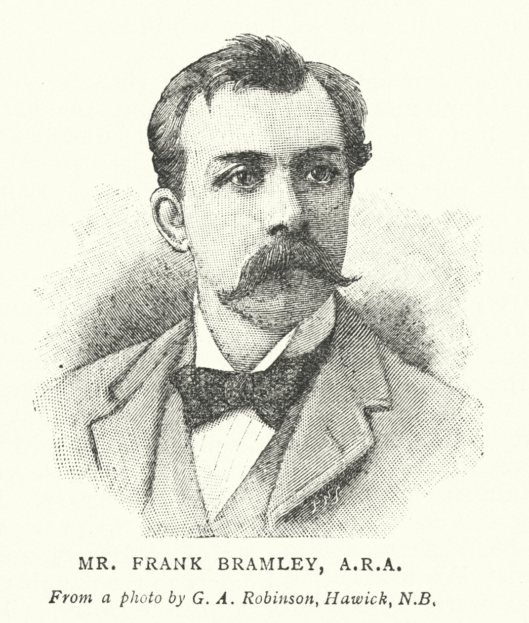 Frank Bramley úr, ARA (metszet) alkotó: English School