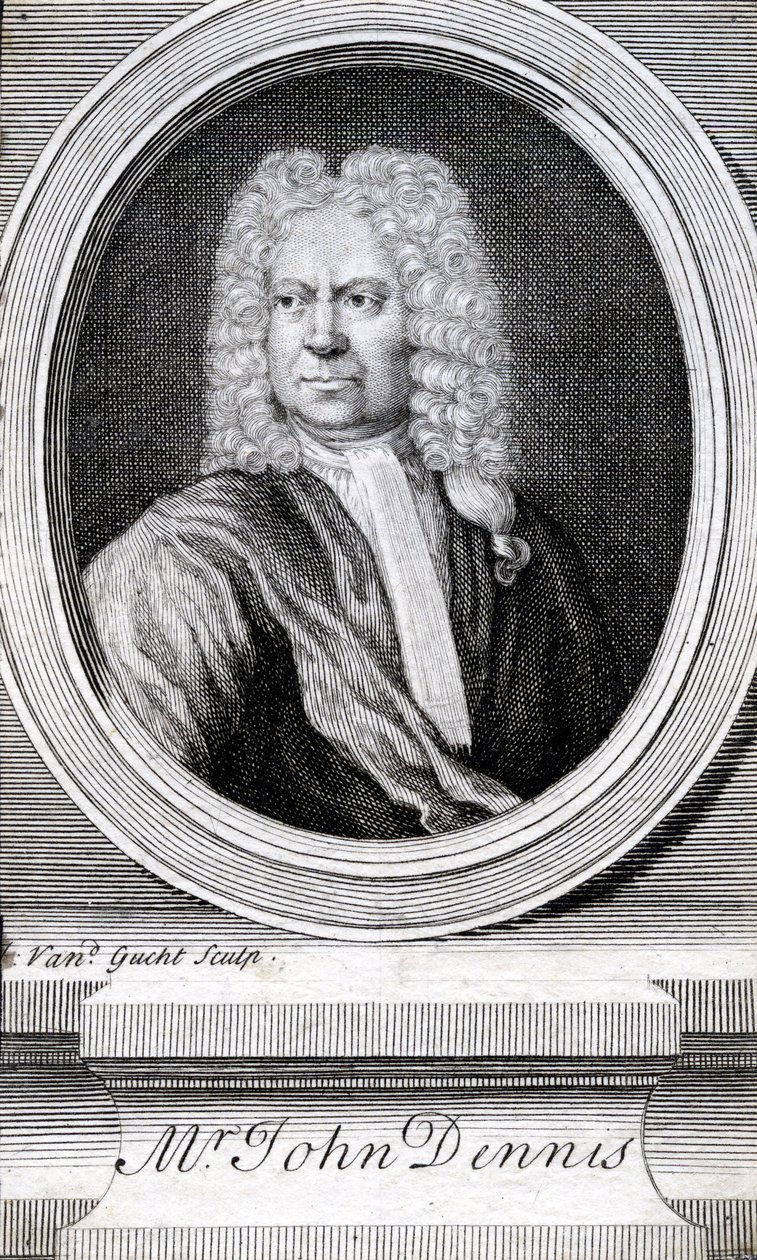 Mr John Dennis (1658-1734) alkotó: English School