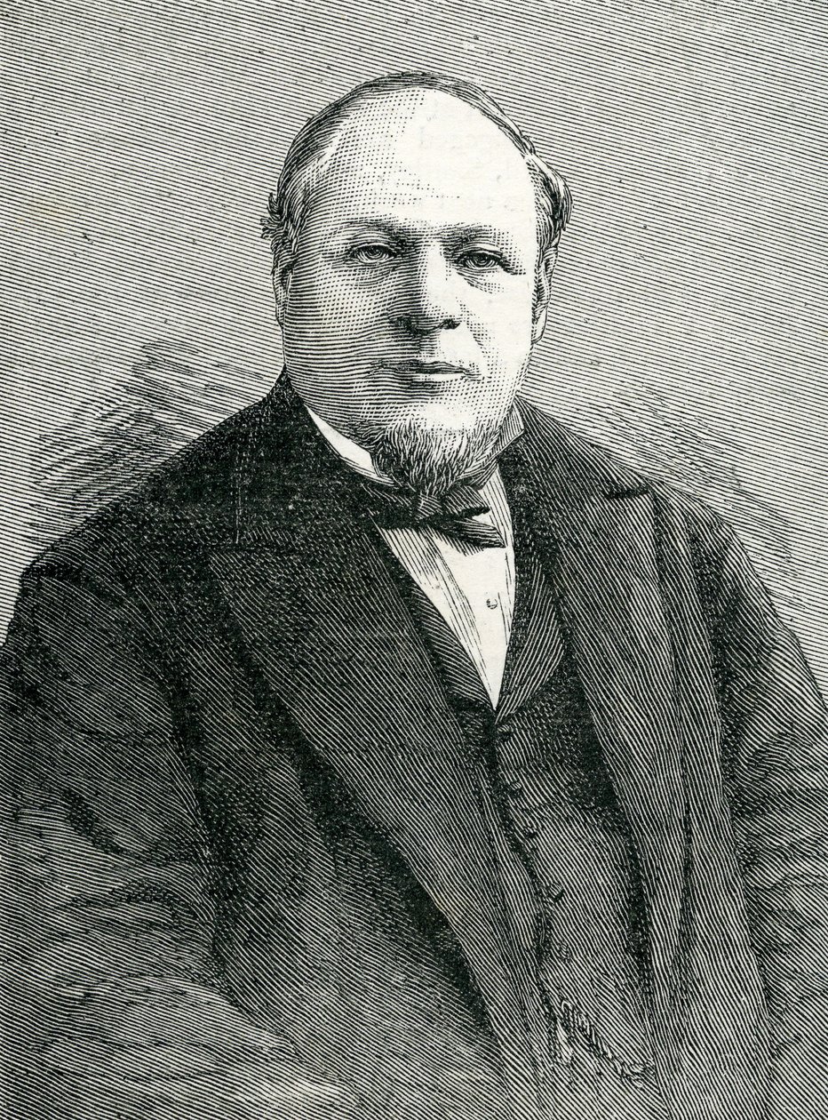 Mr. John Young, Sydney polgármestere, illusztráció a The Graphicból, 1886. május 8. alkotó: English School