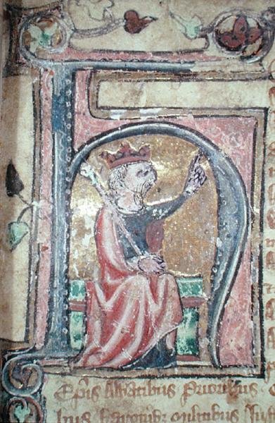 Ms Gen 336 f.10r King alkotó: English School