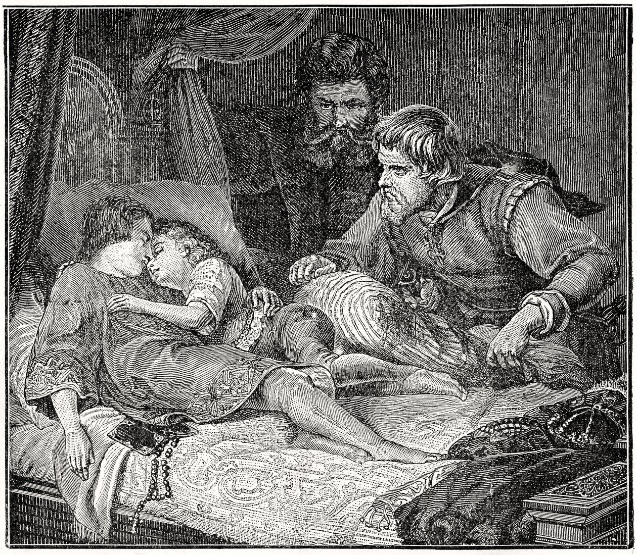 A hercegek meggyilkolása a Towerben alkotó: English School