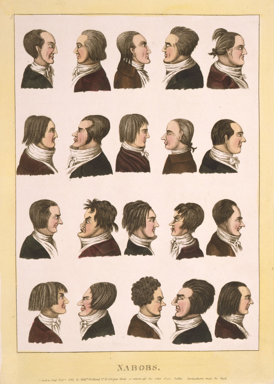 Nabobs, pub.1811 (színes metszet) alkotó: English School