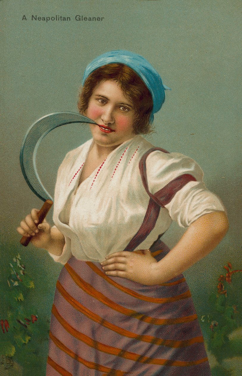 Nápolyi begyűjtő (chromolitho) alkotó: English School