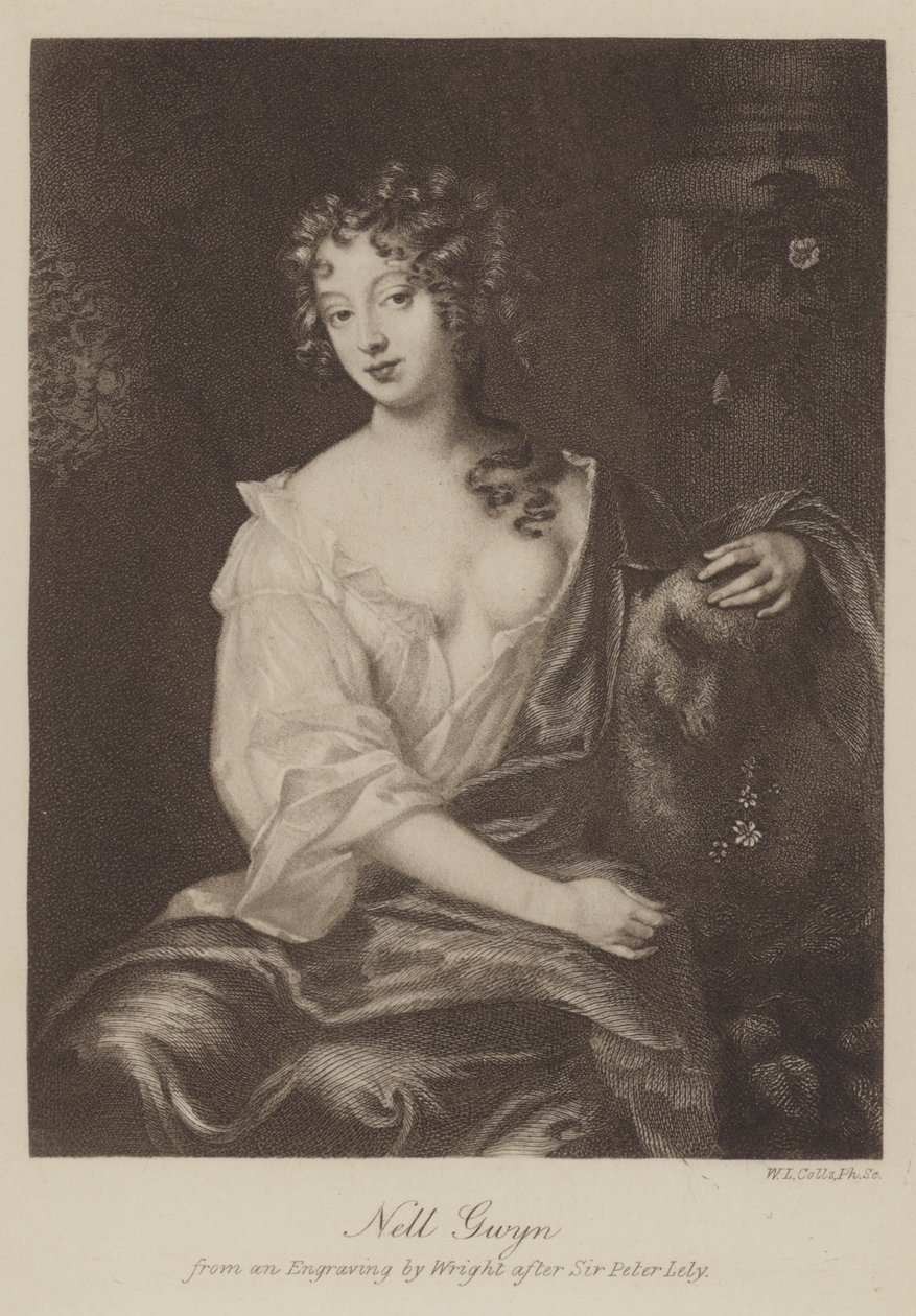 Nell Gwyn (metszet) alkotó: English School