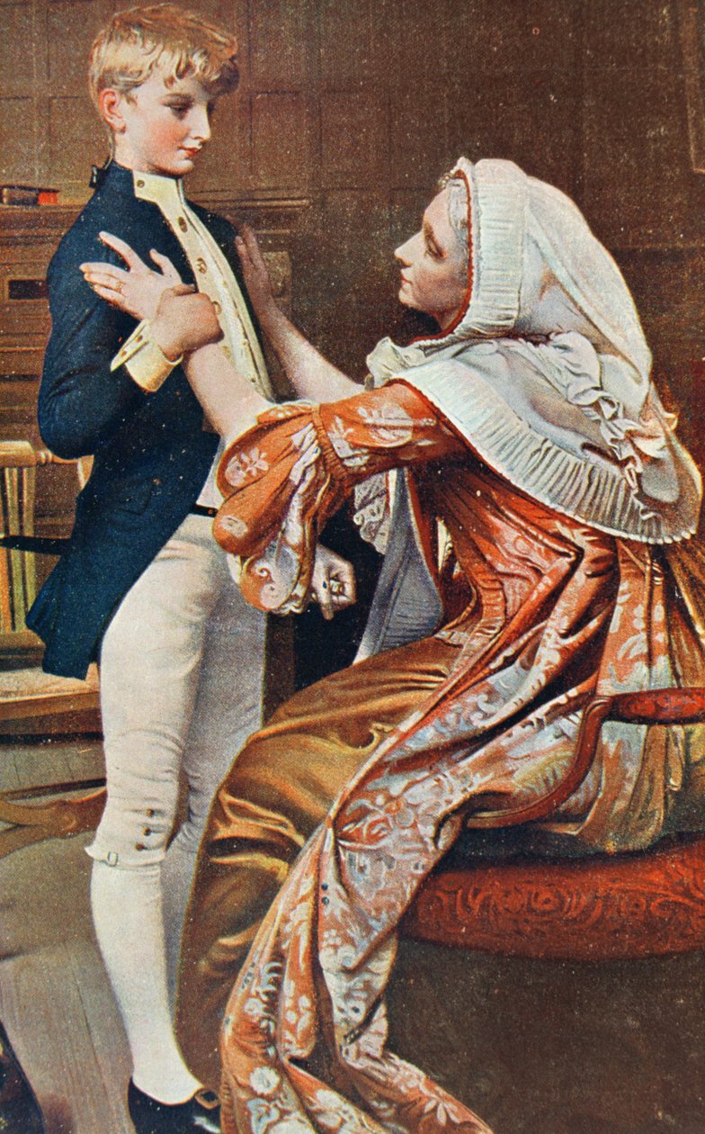 Nelson (1758-1805) – Első búcsú, 12 évesen alkotó: English School