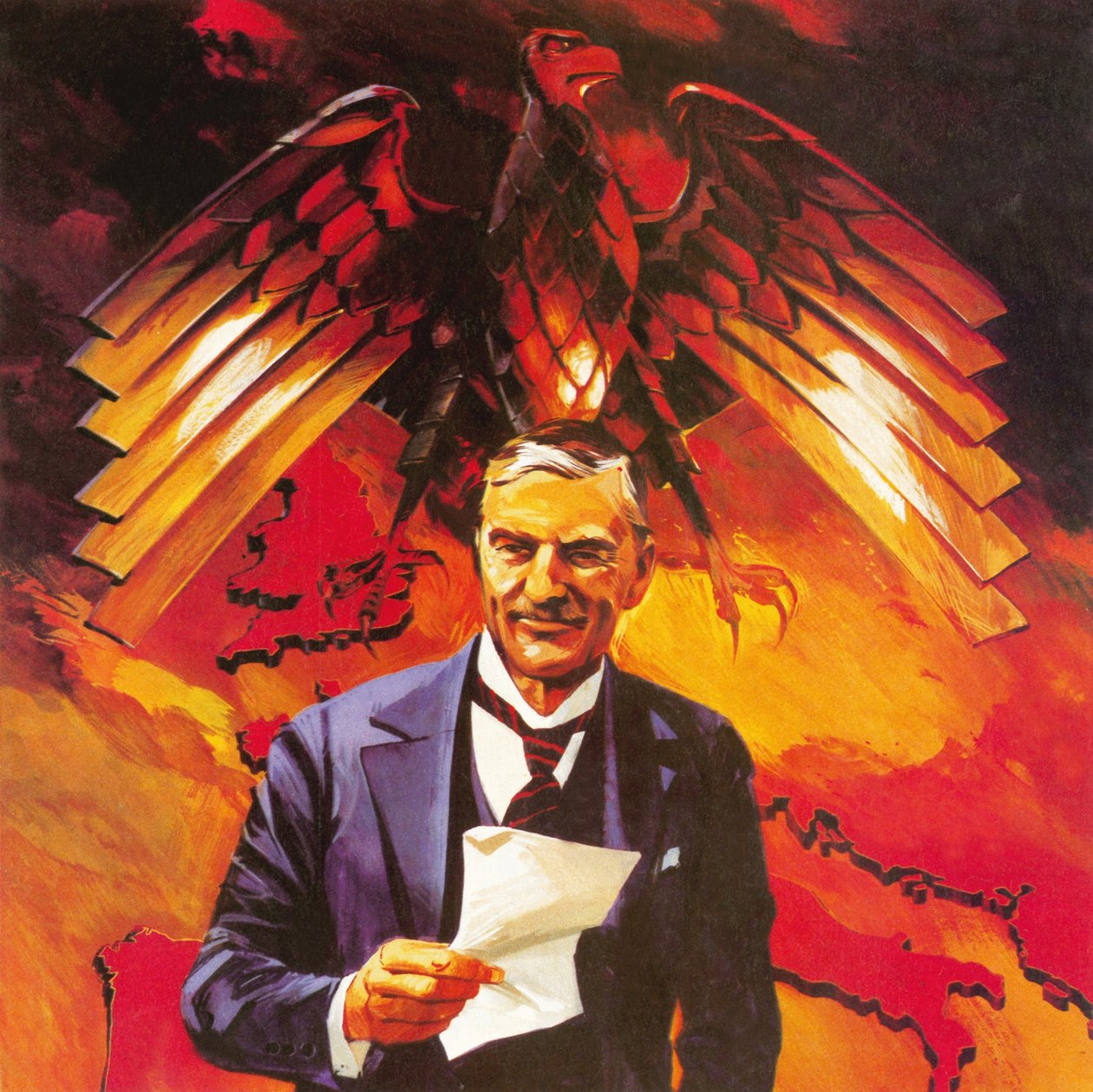 Neville Chamberlain és az ő értéktelen papírdarabja alkotó: English School