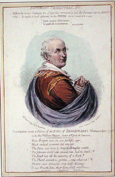 Notorious Characters, No. 1, Hannah Humphrey adta ki 1797-ben (kézzel színezett rézkarc) alkotó: English School
