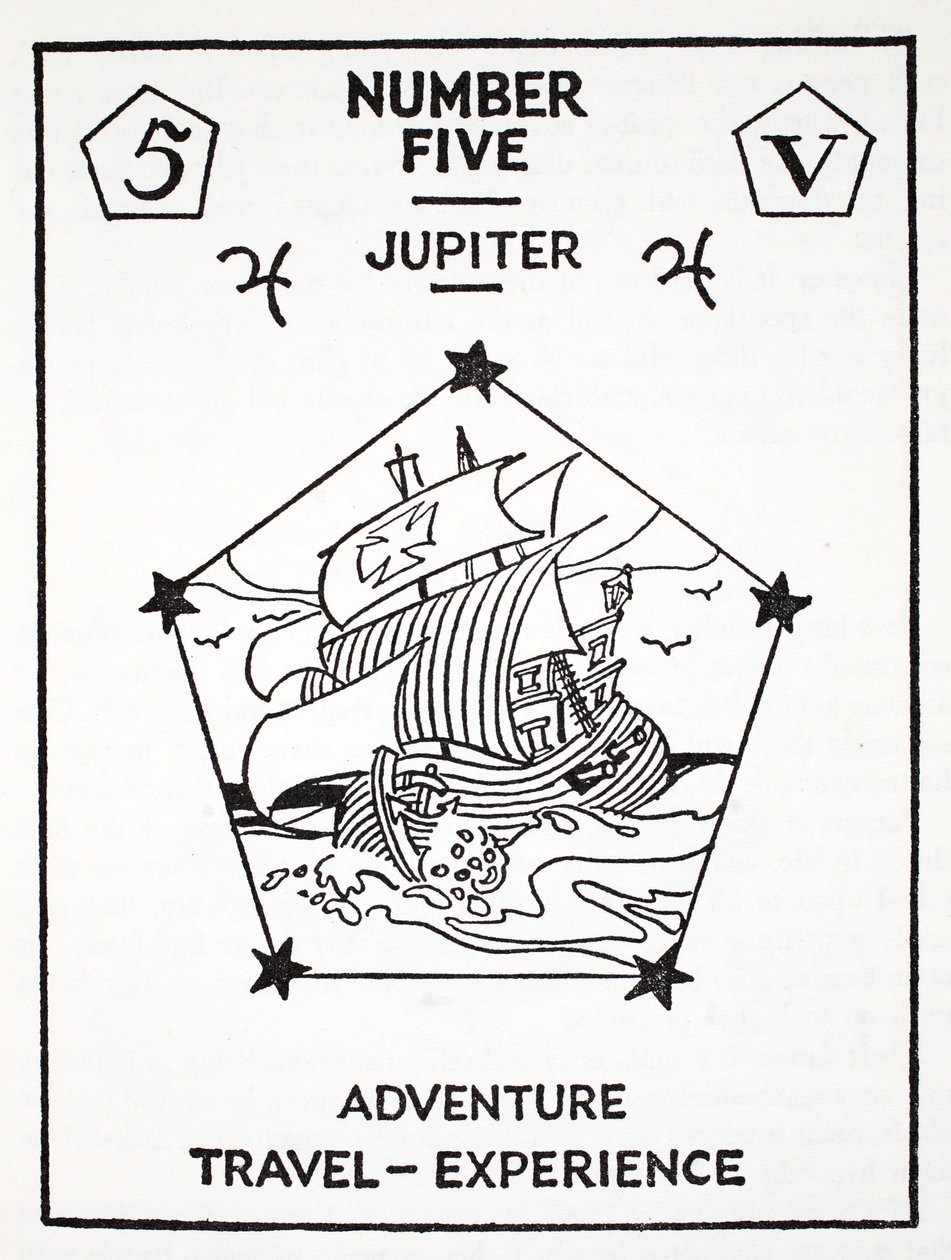 Ötös szám, Jupiter alkotó: English School