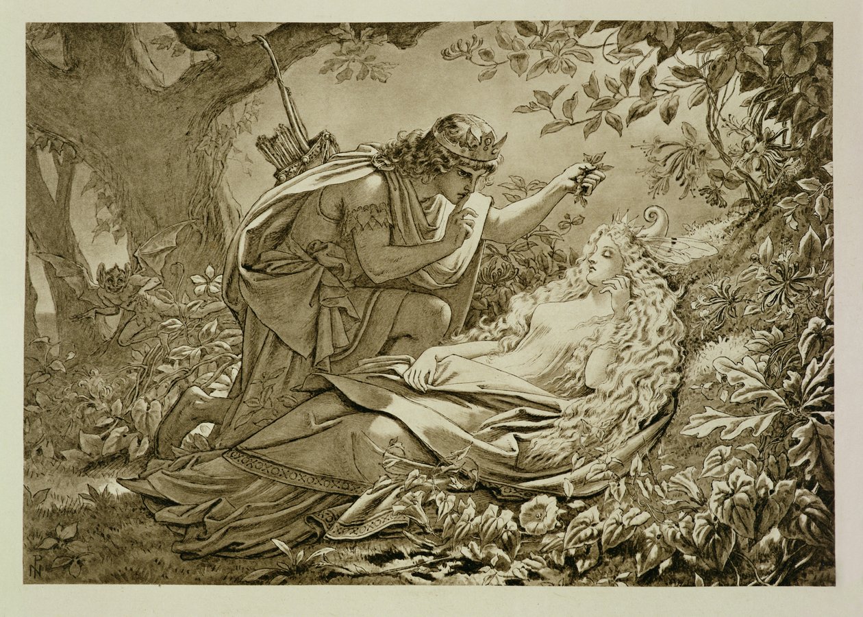 Oberon és Titania alkotó: English School