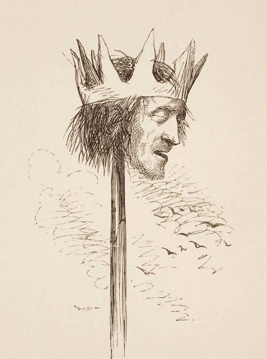 – Menj le a fejével, és tedd a York kapujára; Tehát York elnézheti York városát”, 1890 alkotó: English School