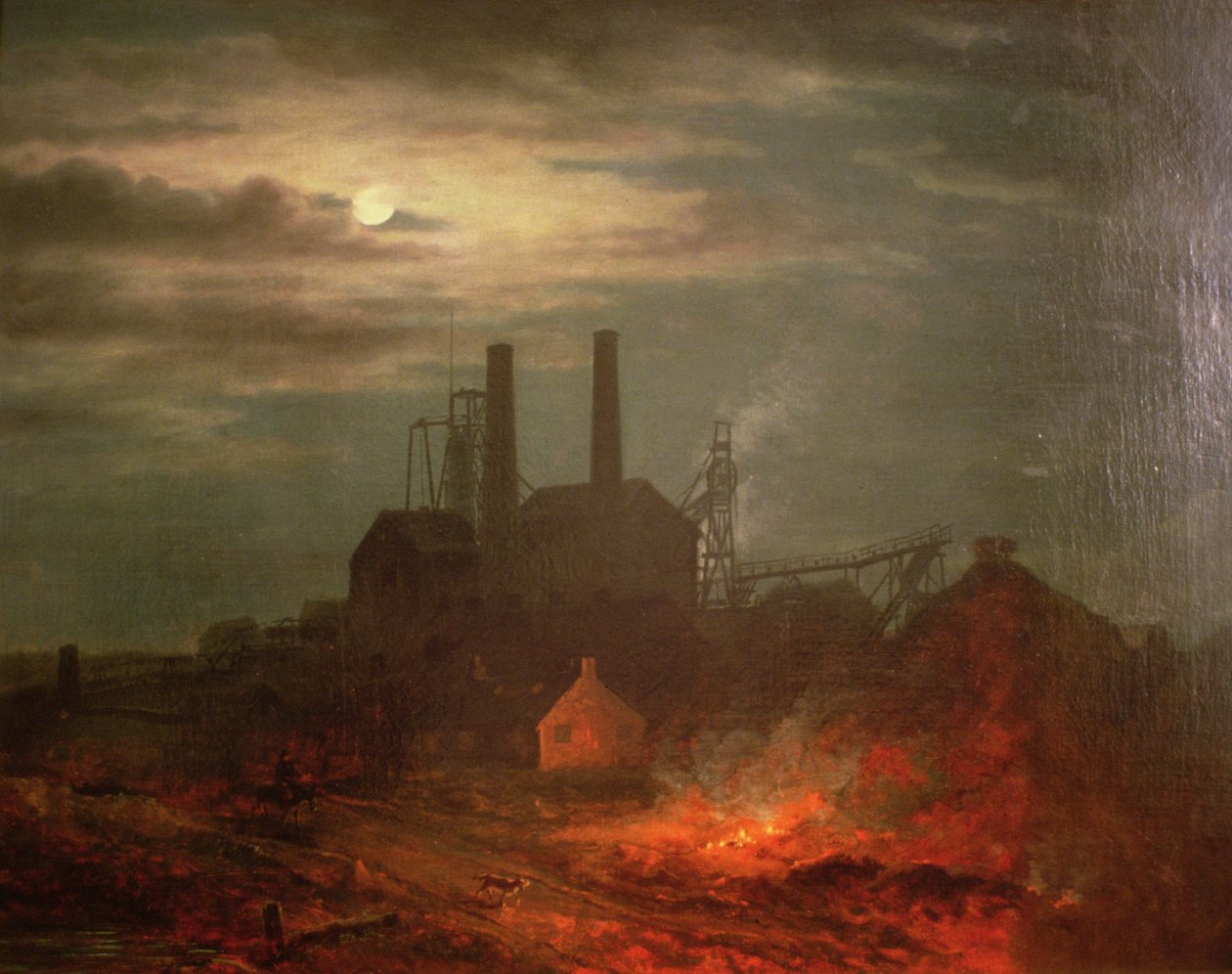 Old Hetton Colliery, Newcastle alkotó: English School