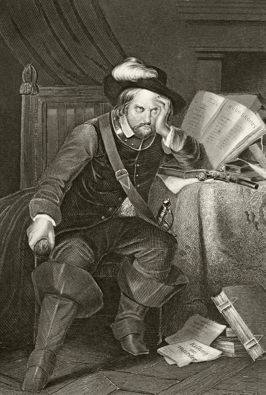 Oliver Cromwell William Hickman Smith Aubrey (1858-1916) „Anglia nemzeti és hazai története” című művéből, London, 1890 körül. alkotó: English School