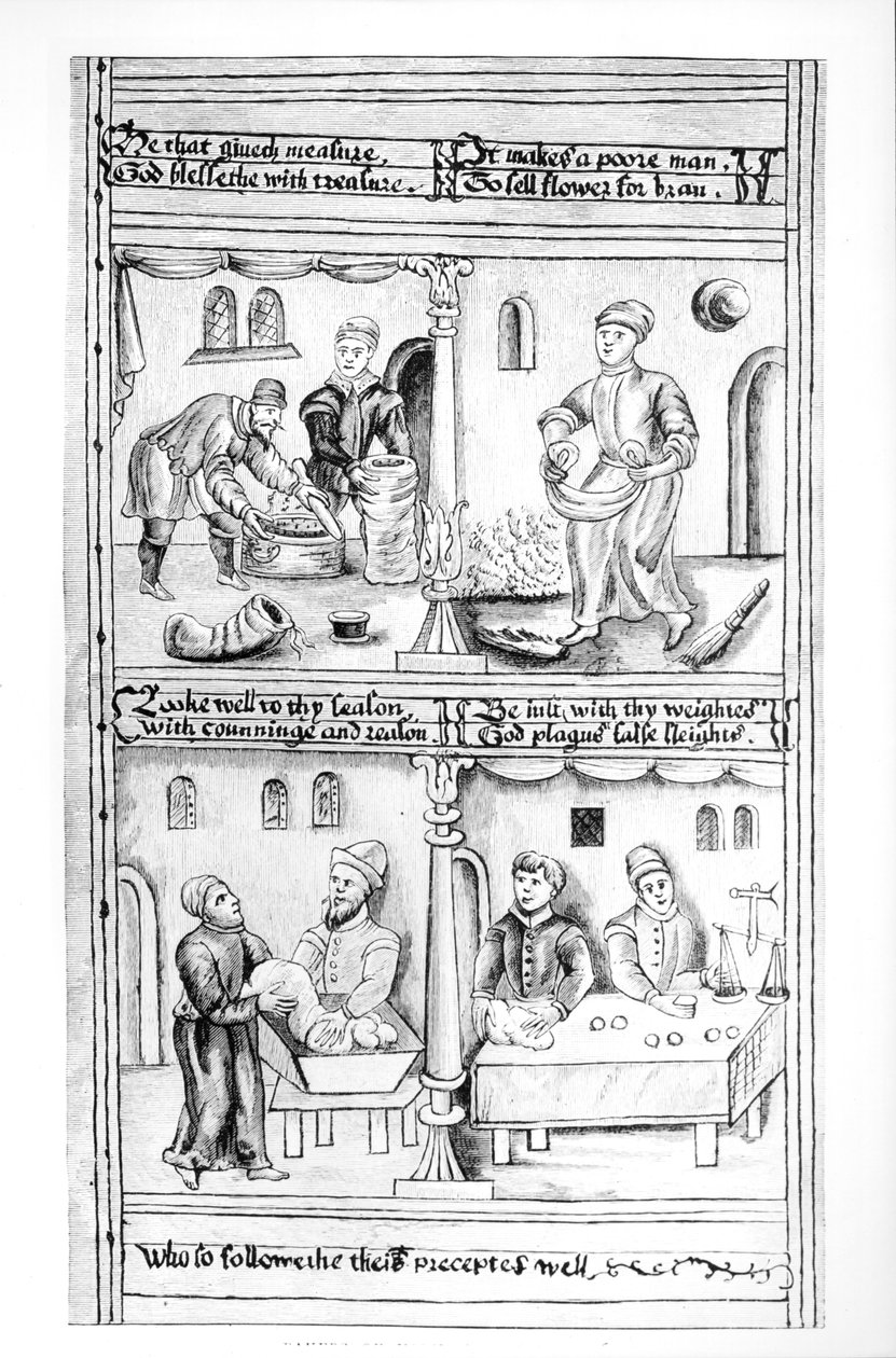 A yorki pékek rendelete, 1595-96 alkotó: English School