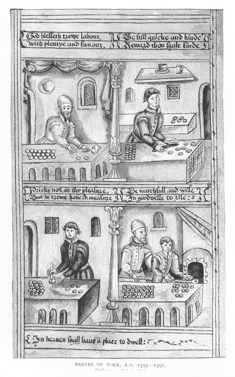 A yorki pékek rendelete, 1595-96 alkotó: English School