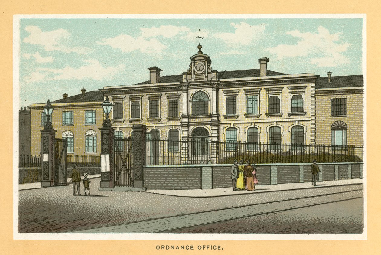 Ordnance Office (színes litográfia) alkotó: English School