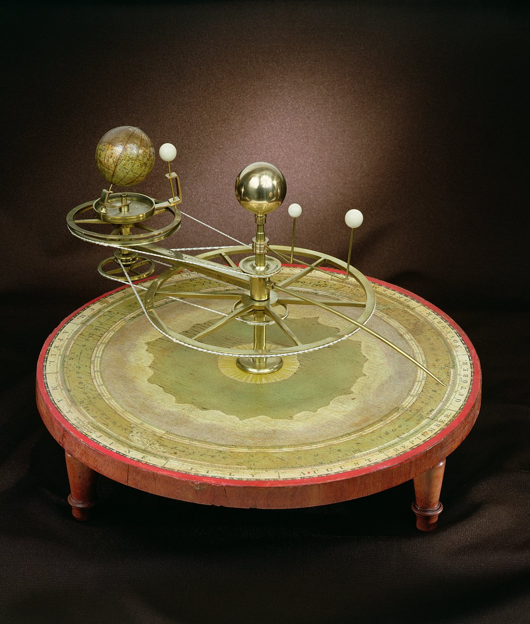 Orrery, Newton & Co., London, 19. század eleje (réz) alkotó: English School