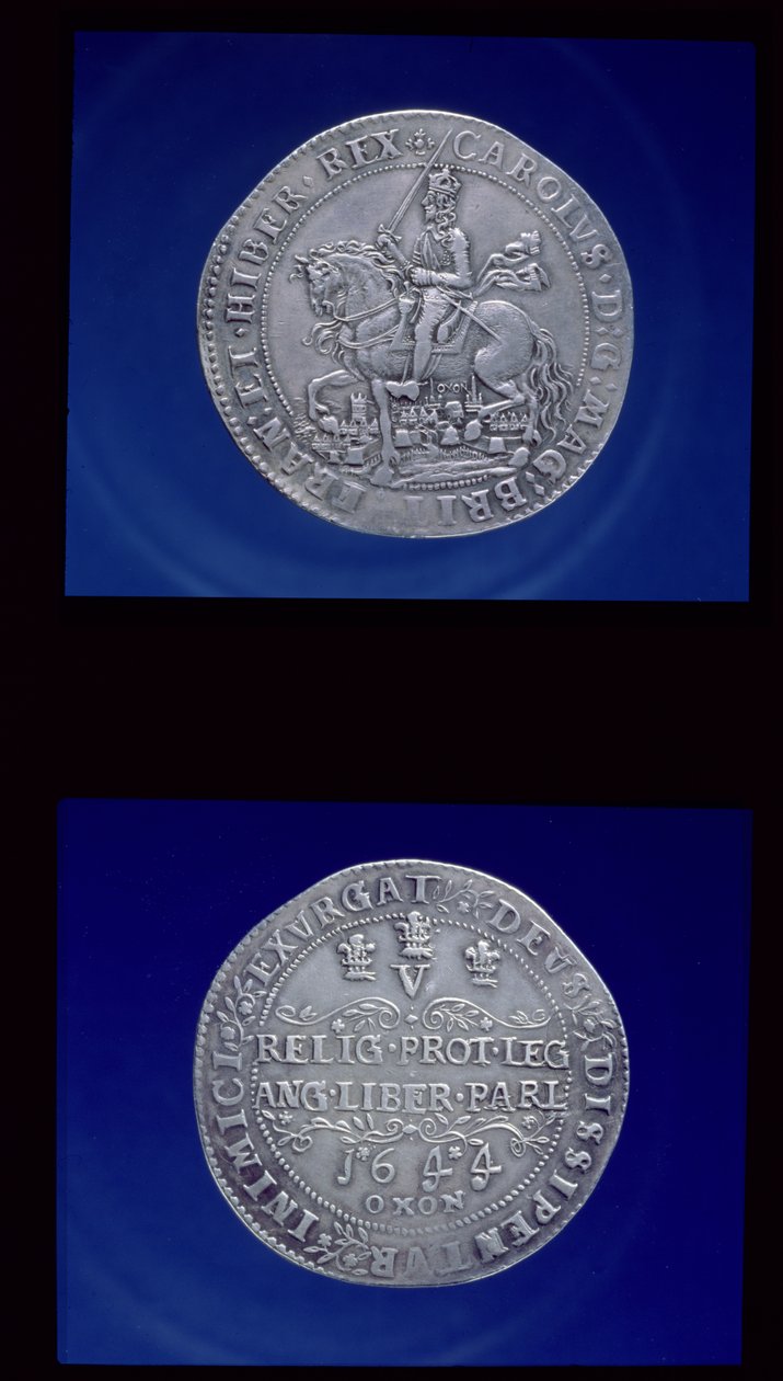 I. Károly király oxfordi koronája, 1644 (ezüst) alkotó: English School