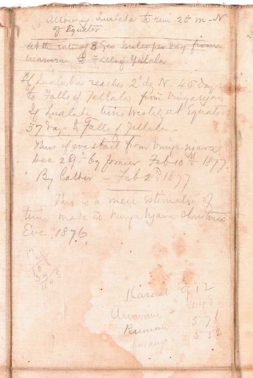Oldal Henry Morton Stanley albumából alkotó: English School
