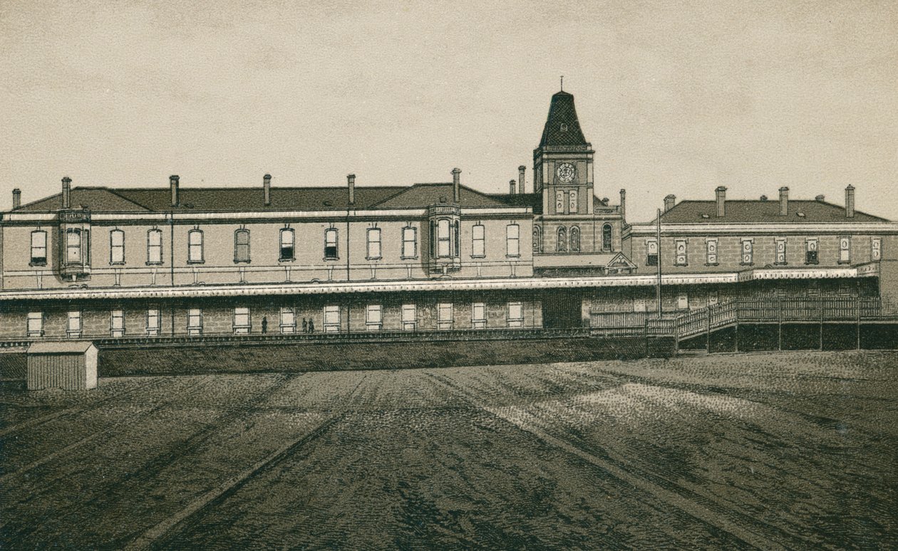 Parkestone Station (litográfia) alkotó: English School