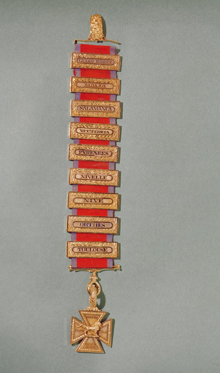 Félszigeti aranykereszt, 1813 körül (arany) alkotó: English School