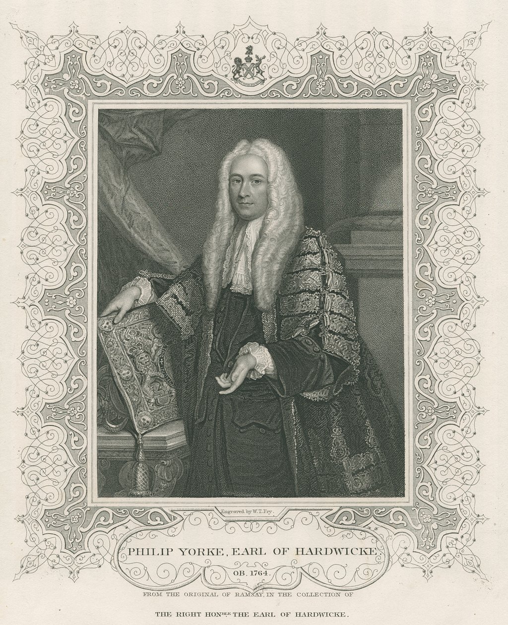 Philip Yorke, Hardwicke 1. grófja, a „Lodge