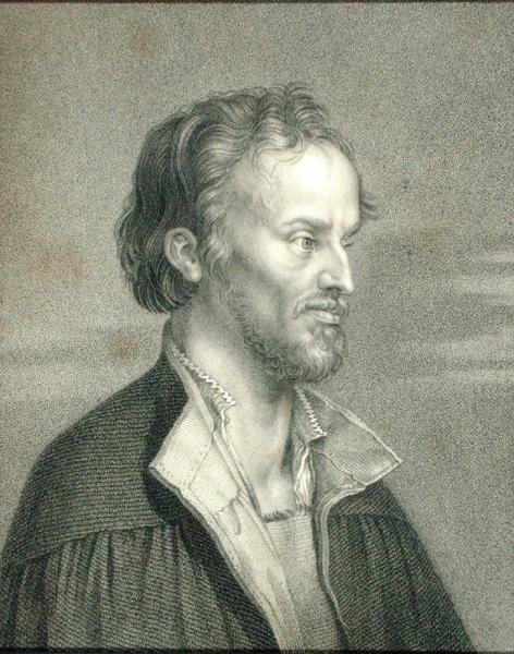 Philipp Melanchthon vagy Philipp Schwartzerd (1497-1560) az 1833-ban kiadott "Festők Galériájából" (metszet). alkotó: English School