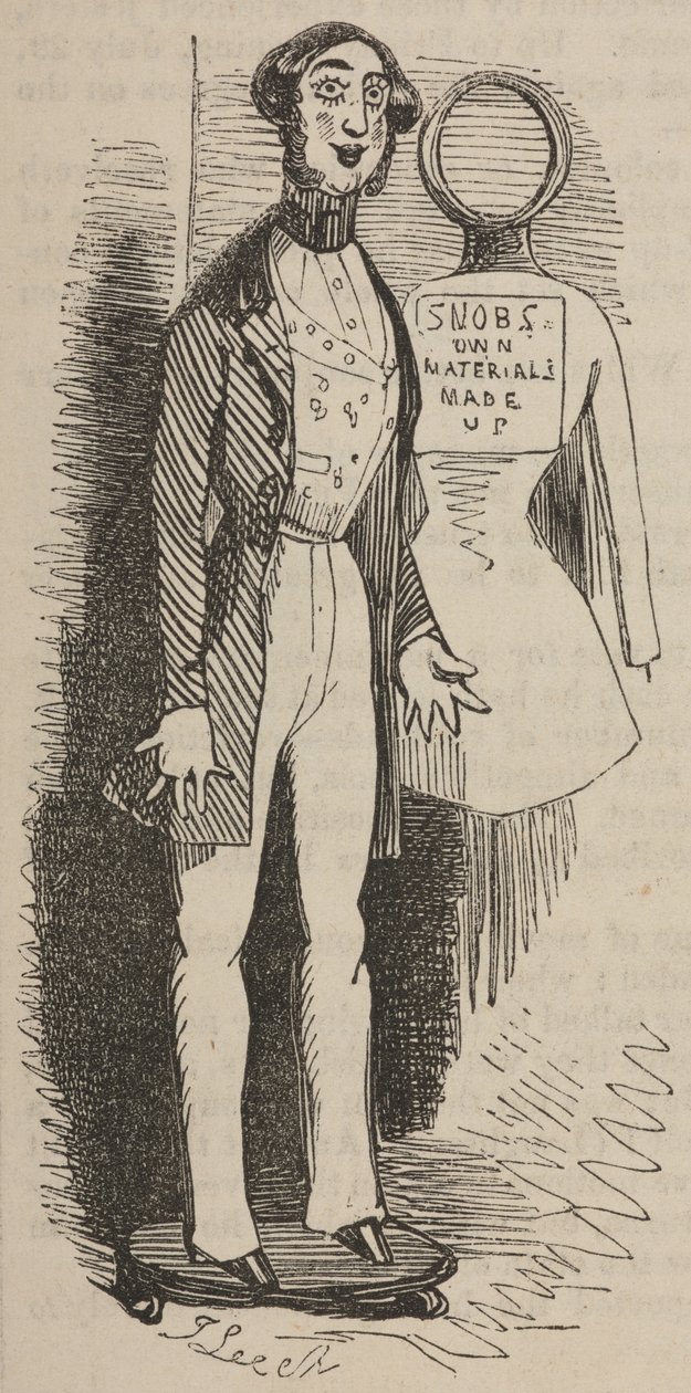 „Physiology of the London Idler: VI. Fejezet – A Gentről”, Punch, vagy a London Charivari, Vol. 3. o. 60 alkotó: English School