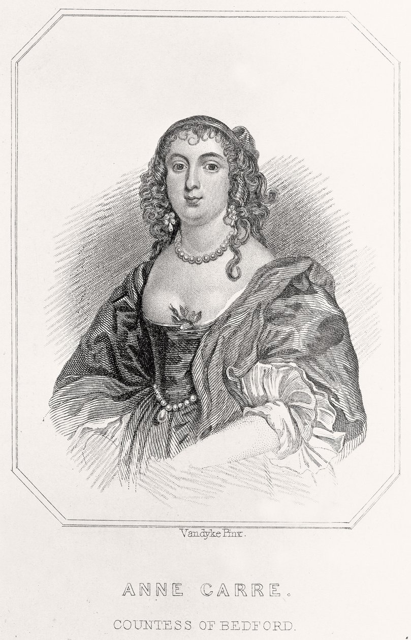 Anne Carre, Bedford grófnő portréja, 1835 alkotó: English School