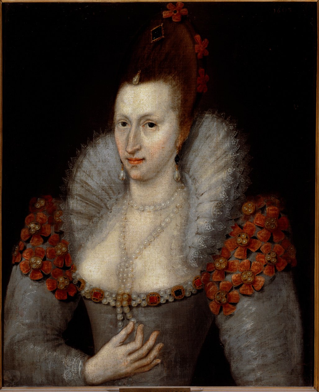 Dán Anna portréja (Festmény alkotó: English School