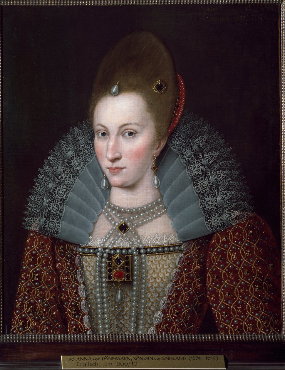 Dán Anna portréja (Festmény alkotó: English School