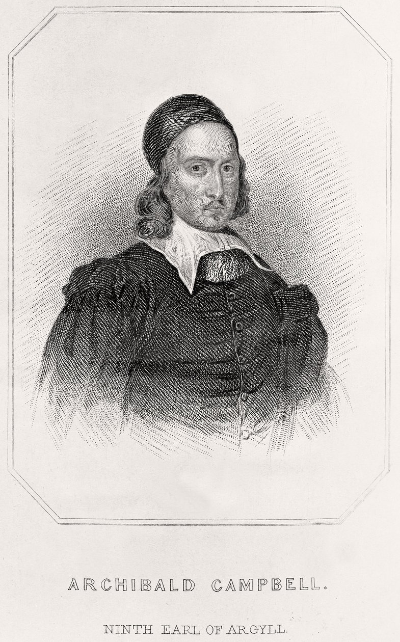 Archibald Campbell, Argyll 9. grófjának portréja, 1835 alkotó: English School