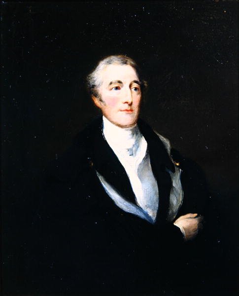 Arthur Wellesley (1769-1852) Wellington hercegének portréja (olaj, vászon) alkotó: English School