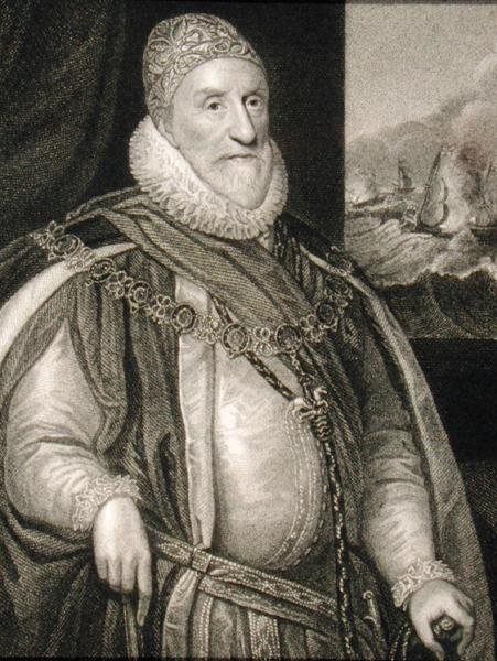 Charles Howard (1536-1624) portréja, a "Lodge