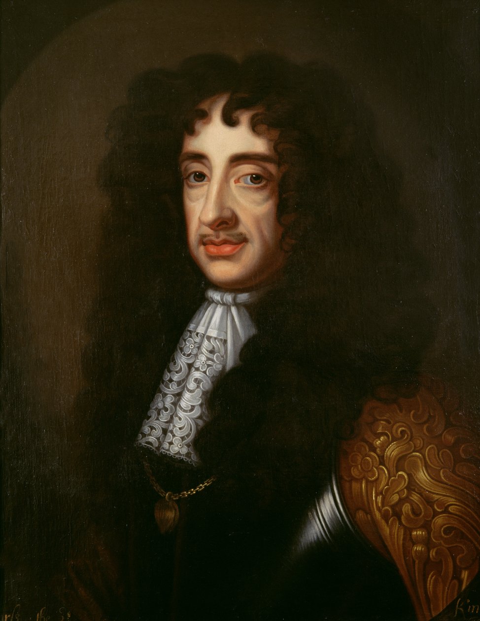 Károly portréja (1630-85) alkotó: English School