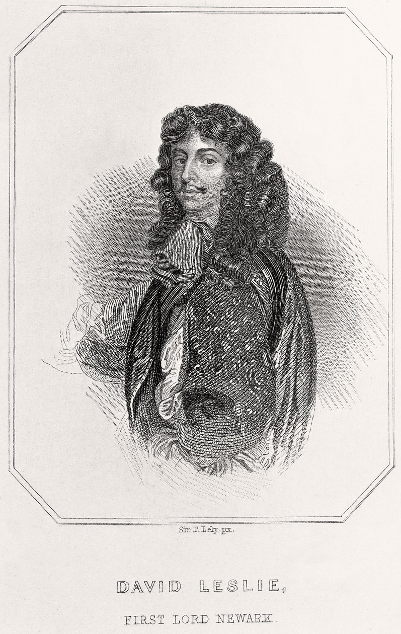 David Leslie, Newark 1. Lordjának portréja, 1835 alkotó: English School