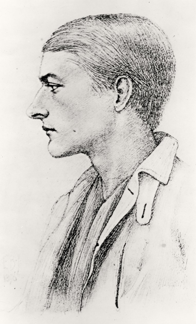 Edward Fitzgerald portréja alkotó: English School