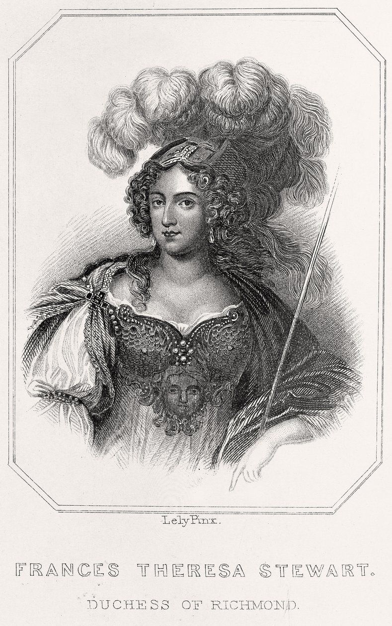 Frances Theresa Stewart portréja alkotó: English School