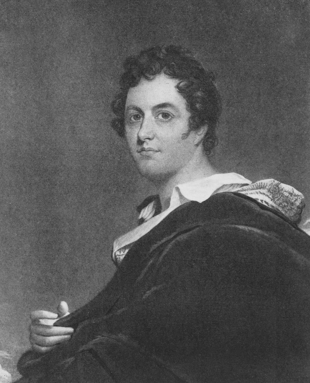 George Gordon, Rochdale 6. Lord Byron (1788-1824) portréja alkotó: English School