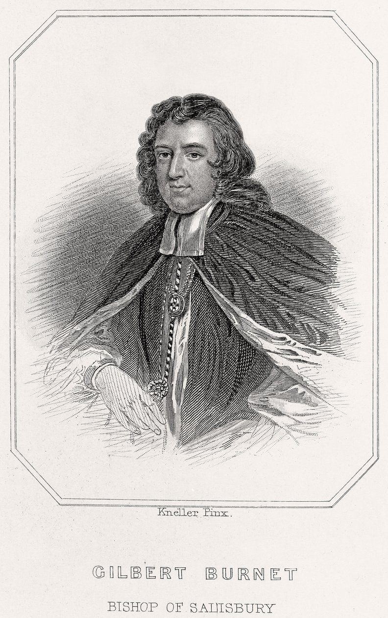 Gilbert Burnet, Salisbury püspökének portréja alkotó: English School