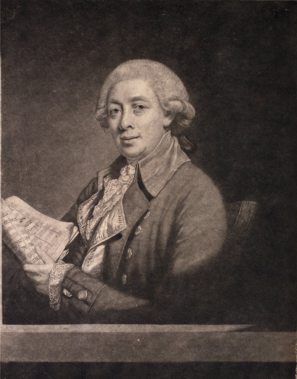 Giusto Ferdinando Tenducci (1736-1800) portréja 1782 alkotó: English School